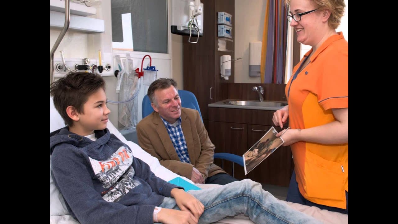 Opname verpleegafdeling Kindergeneskunde